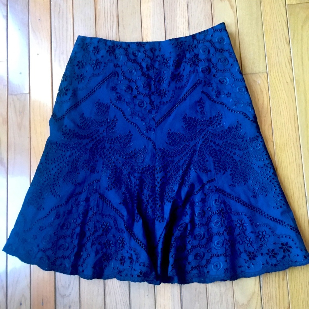 Cynthia Steffe Eyelet Skirt Sz 4